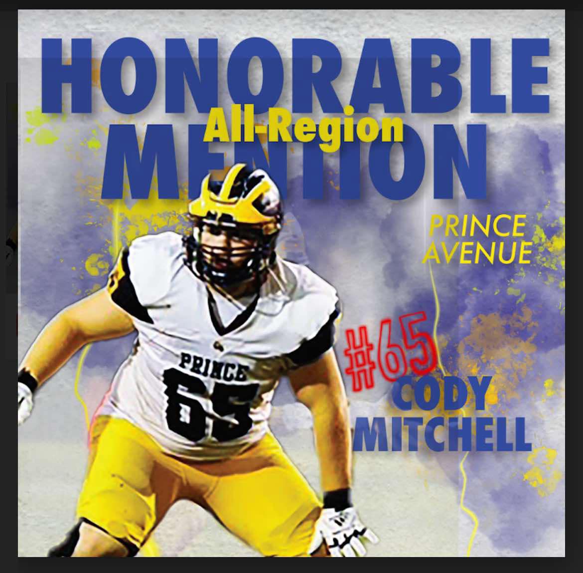 Cody Mitchell (@codymit6565) on Twitter photo Thankful for the all region honor…ready for semifinals at home this week!
<a href="/pacsfootball1/">PACS Football</a> Thankful for the all region honor…ready for semifinals at home this week!
<a href="/pacsfootball1/">PACS Football</a>