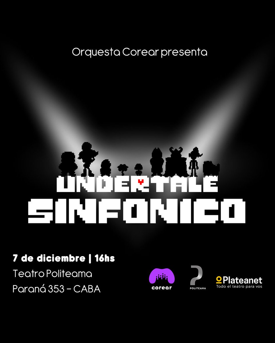 🎻 <a href="/OrquestaCorear/">Corear Orquesta de Videojuegos</a> cierra el año con Undertale Sinfónico 👾 Por eso hoy, su director Mariano Frumento nos visita en #PressOverShow para contarnos todos los detalles.

📺 Miranos a las 20 hs. en 👉 youtube.com/pressovernews
🎟️ Entradas acá 👉 bit.ly/4fSXF4D