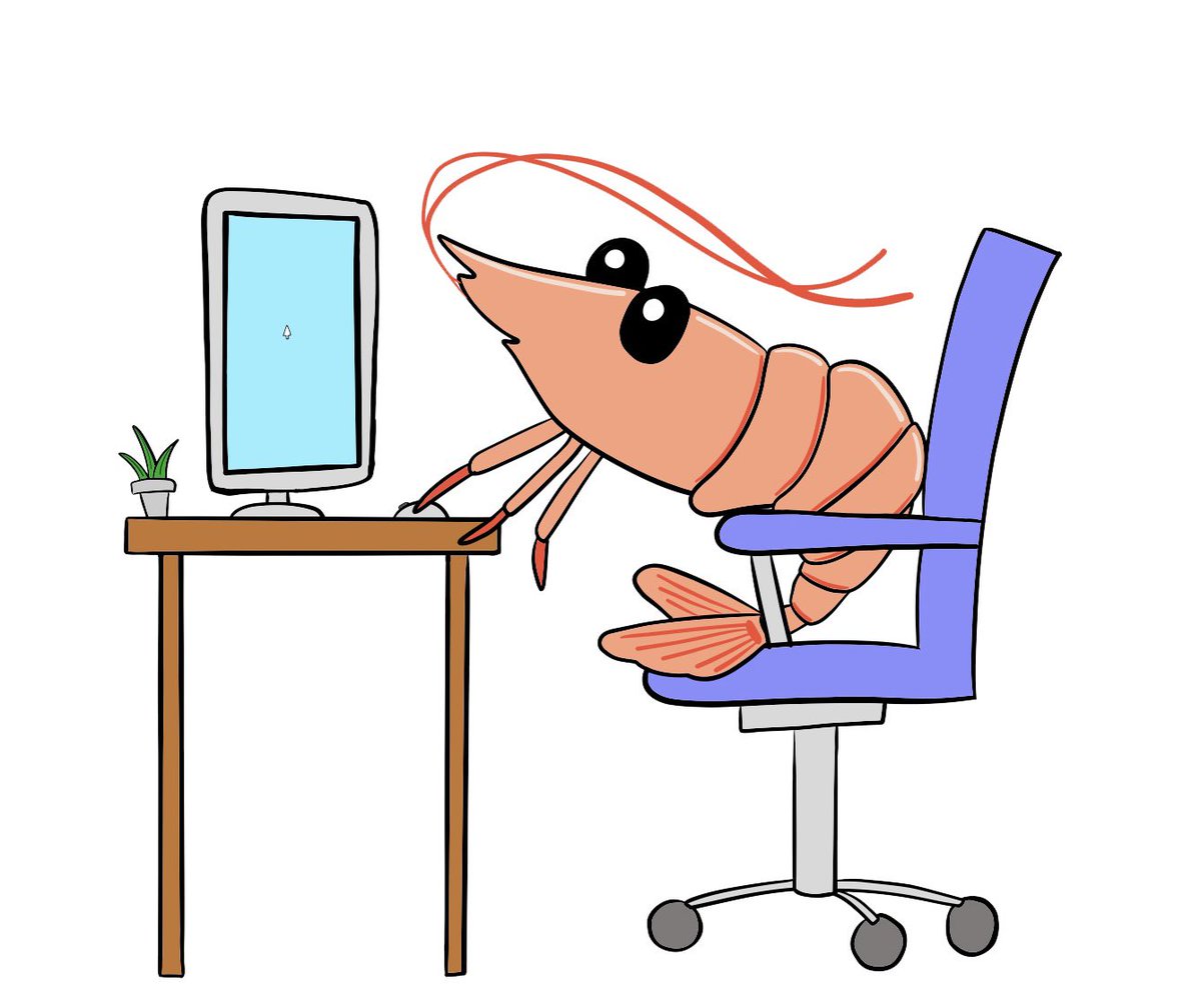 Me: IDK why my back hurts everyday
Also Me: 🦐