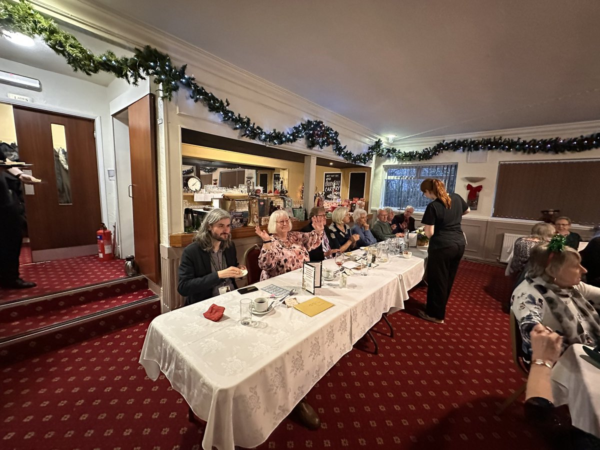 What a wonderful afternoon catching up with our retired employees in Ripley. Entertainment provided by the Elderly Brothers