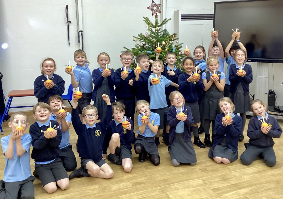 Year 3 were very proud of the Christingle’s that they made today. We learnt about their history and significance. 
We also looked at the really important work that <a href="/savechildrenuk/">Save the Children UK</a> do. 
@ComberbachMrsY