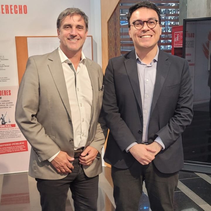 PPNArg's tweet photo. Hoy, @cejasmeliare y @MarianaSheehan se reunieron con Nohora Morales, delegada de Política Criminal de la Defensoría, y Diego Olarte Rincón, viceministro de Política Criminal y Justicia Restaurativa, quien lidera la Dir. de Política Criminal y Penitenciaria del @MinjusticiaCo. https://t.co/ZCv7GKCT1u