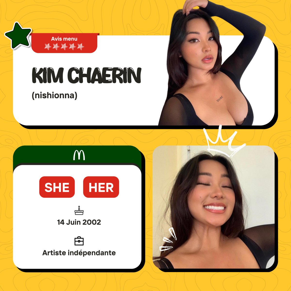 HappyMealRPG's tweet photo. 『NOUVEAU MCMENU...

メニュー @_MChaerin 』 https://t.co/PqlYQ8y6K4