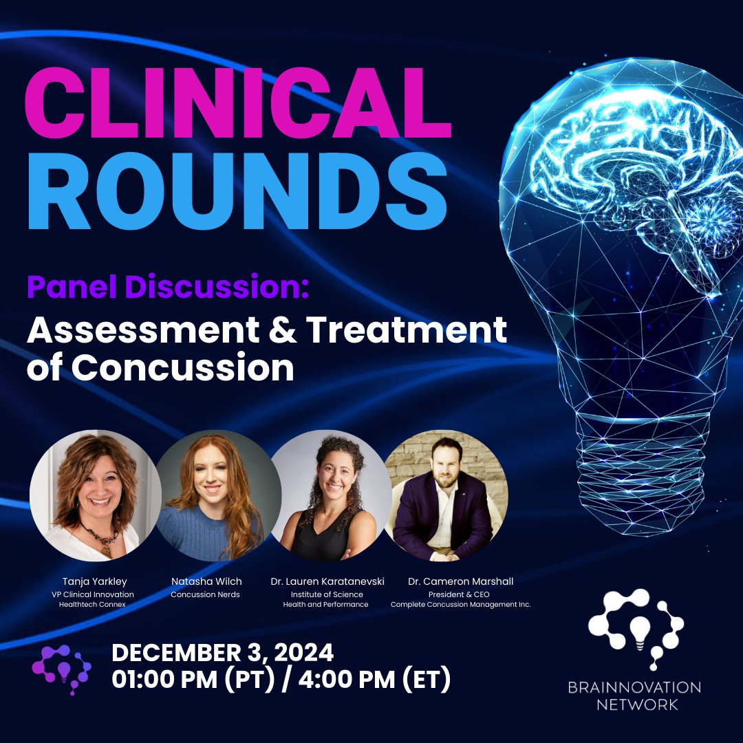 HealthTechConnex (@healthtechhtc) on Twitter photo Join us tomorrow Dec. 3 in an insightful #webinar on assessment & treatment of #concussion. Learn about strategies for designing & implementing concussion management progs with supporting #measurement tools like <a href="/NeuroCatch/">NeuroCatch®</a>. Register now: bit.ly/4hRNj6x #brainhealth Join us tomorrow Dec. 3 in an insightful #webinar on assessment & treatment of #concussion. Learn about strategies for designing & implementing concussion management progs with supporting #measurement tools like <a href="/NeuroCatch/">NeuroCatch®</a>. Register now: bit.ly/4hRNj6x #brainhealth