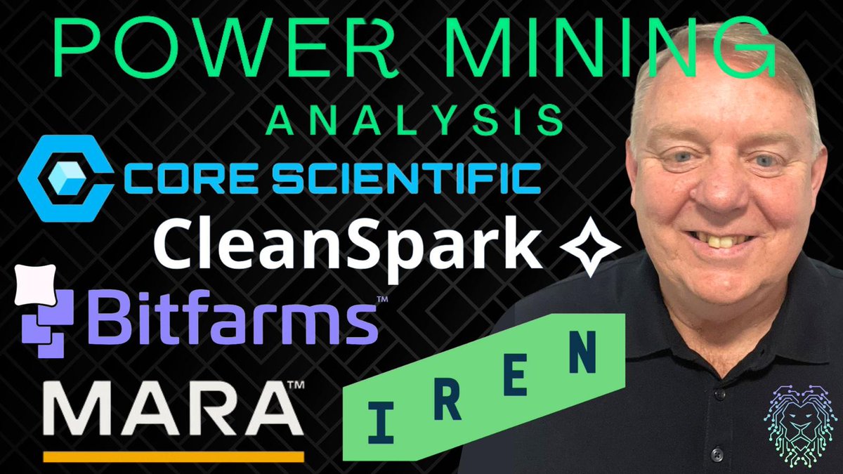 power_analys1s's tweet photo. Join us as we look at Top #BitcoinMiningStockNews from @MARAHoldings ,@CleanSpark_Inc ,@IREN_Ltd ,@Bitfarms_io and @Core_Scientific  along with @cazenove_uk 
#PowerMiningAnalysis #AnthonyPower #AnthonyPowerBitcoin #BitcoinAnalyst #BTC  

https://t.co/QDkdRy6GQa https://t.co/1fTh02kZ1x