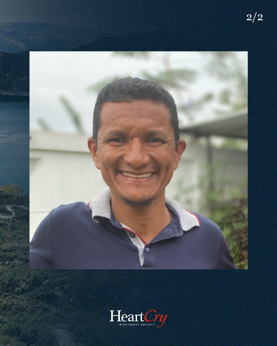 HeartCryMission's tweet photo. Meet HeartCry Missionary Gustavo Millan.

Gustavo is a pastor in Ecuador serving at Grace Reformed Baptist Church. Gustavo shares that he was saved "sometime between 1999 and 2000." He continues:

"Every Friday evening, there was a service for young people in our church. It was in the context of those meetings, as the pastor preached the gospel, that I was made willing to believe in Christ for the forgiveness of my sins.

The Lord reached me and dissipated my fears. He pardoned my sin and made me His child by grace. I can now see that the Lord is so good and that His mercy goes beyond what we could imagine."

Gustavo received his ministerial training through the local church and the guidance of his pastor at that time. He also received training from the Confessional Seminary of Ecuador. Gustavo’s current ministry involves preaching, visitation, counseling, study, and prayer. He has been in ministry since 2018. He is married to Aidee, and he has been partnering with HeartCry since 2021.

Please pray for Gustavo and the Lord's work in Ecuador. Pray that God would use the faithful service of pastors like Gustavo to save souls for the glory of Christ.