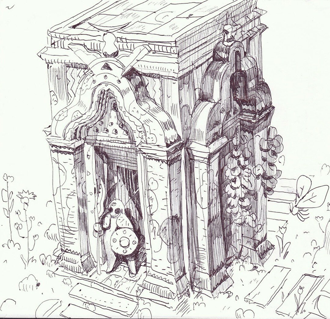 Miss drawing in the sketchbook . can you tell i love Orthodox Churches