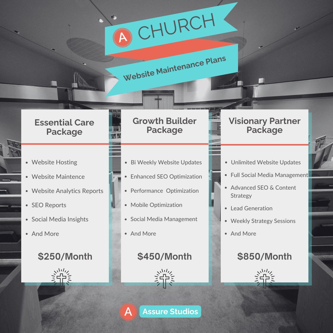 assurestudios's tweet photo. 🚨 Transform Your Church’s Online Presence with Assure Studios! 🚨

✨ Starting at just $250/month!
📧 john@assurestudios.com | 🌐 https://t.co/91NASJXs0L
#ChurchWebsites #DigitalMinistry #GrowYourChurch #AssureStudios https://t.co/v8AXsjuFaY