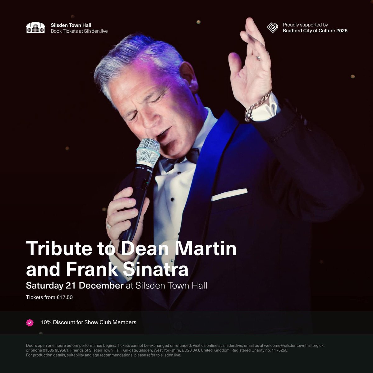 Step into a timeless holiday celebration, where the enchanting melodies of Dean Martin and Frank Sinatra come alive once more. This elegant tribute captures the magic and sophistication of the legendary crooners, transporting you to an era of velvety vocals and effortless charm.