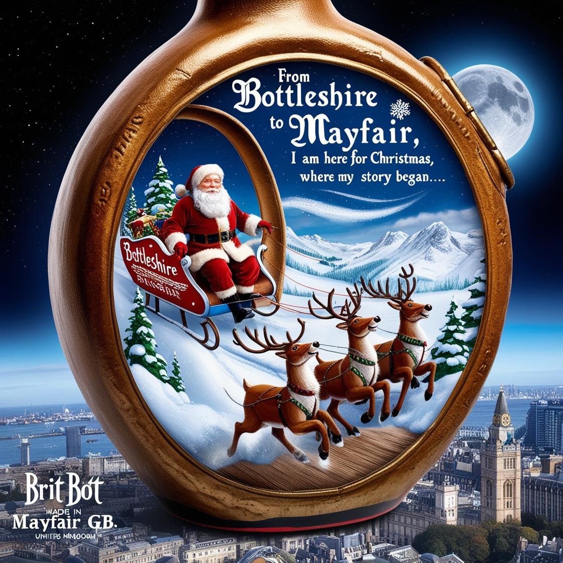 It feels “Great” to be back in Great Britain
From the rolling fields of Bottleshire to the cosmic trails of Santa’s sleigh, I’ve travelled far.
Next stop? Maybe a rocket-powered tour through the galaxy, <a href="/elonmusk/">Elon Musk</a> you can fit a bottle like me into your itinerary? 🚀✨ 

#BritBott