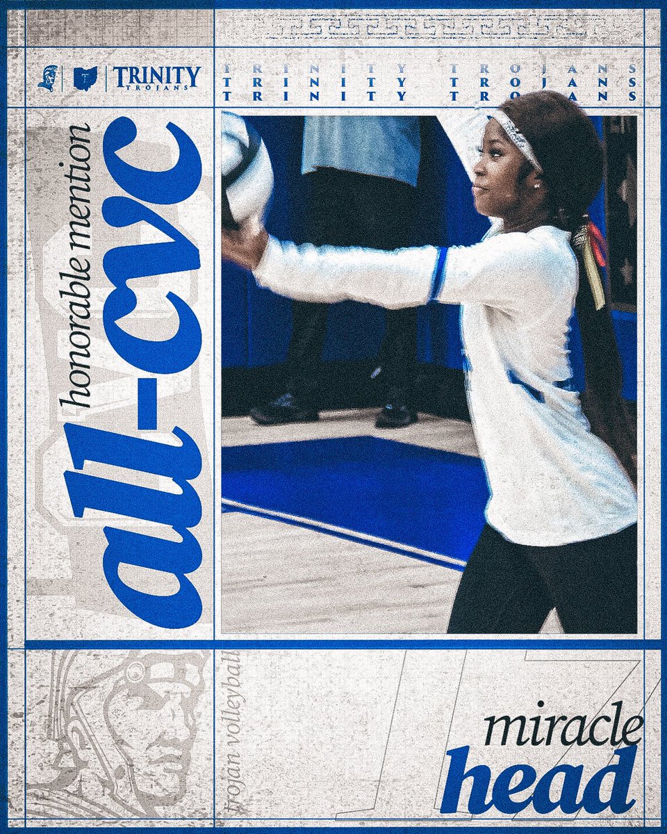 TrinityHSSports's tweet image. CVC VB Award winners: