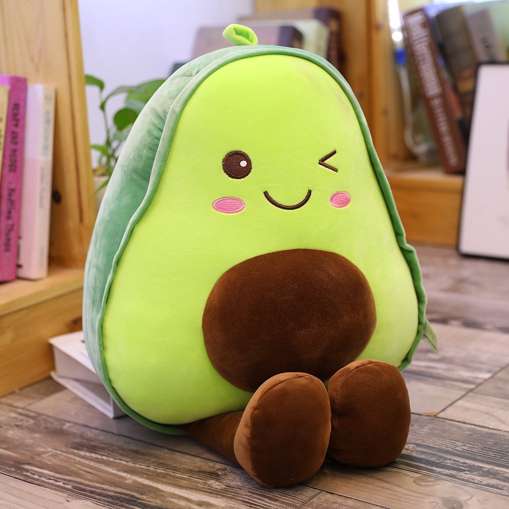 Avocado Plush Pillow - From $40 - DM to Buy