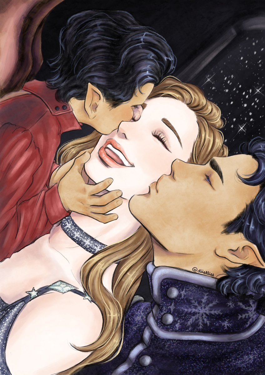 __nextsupreme__'s tweet image. Christmas is coming, we are in the feysand month and i miss them.

🎨 @/diielliee on ig

#feysandmonth