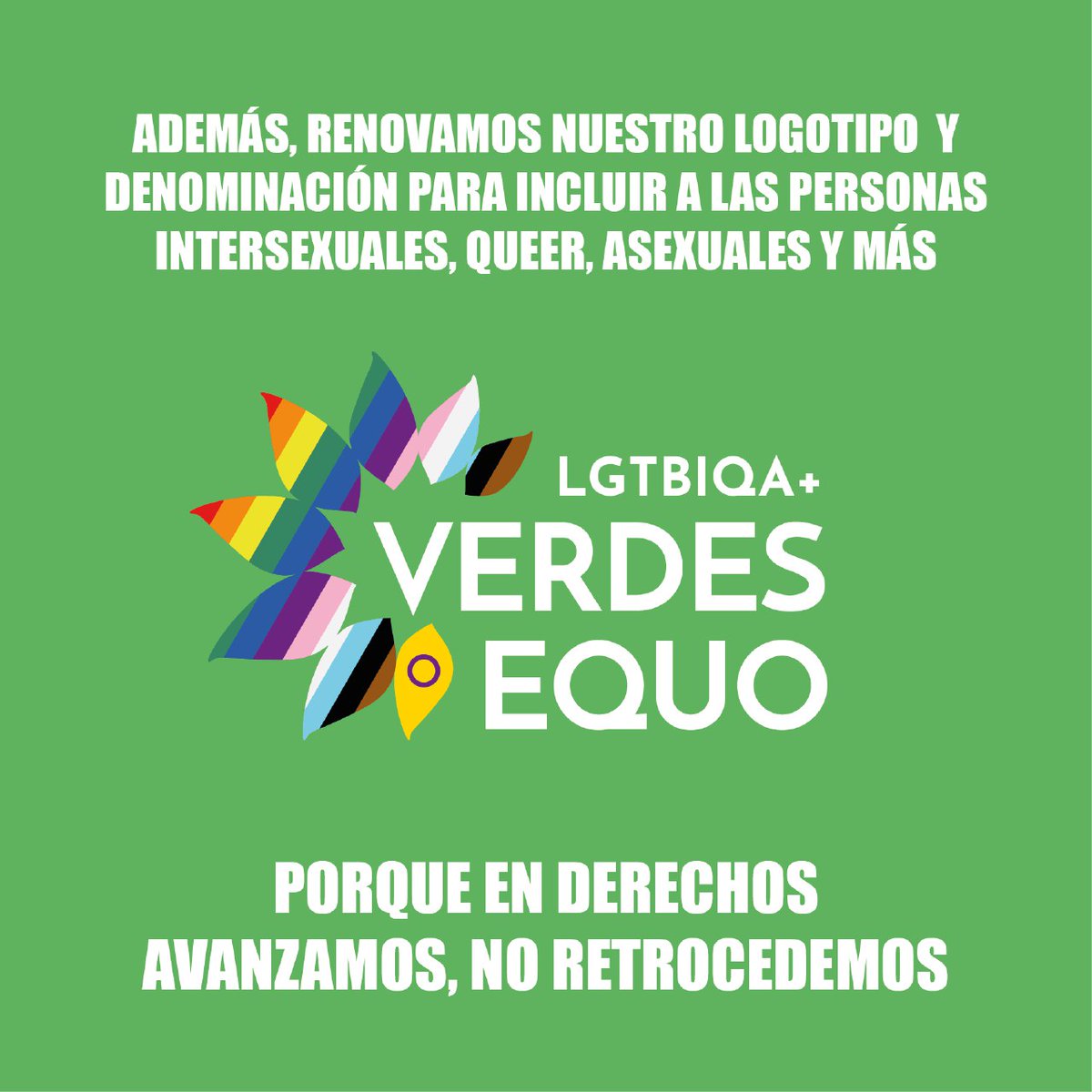 verdesqlgtbiqa's tweet photo. Y renovamos nuestro logo !!!

Para incluir y visibilizar a las personas intersexuales, queer, asexuales y más

El feminismo y el activismo LGTBIQA+ serán transinclusivos o no serán. https://t.co/tf5FJGisSC