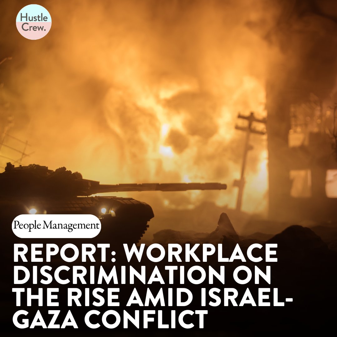 📢 Workplace Discrimination Rises Amid Israel-Gaza Conflict

• 36% of Muslims and 47% of Jews report rising discrimination at work.
• Common issues: stereotyping (40% Muslims, 31% Jews) and verbal harassment (30% Muslims, 34% Jews).