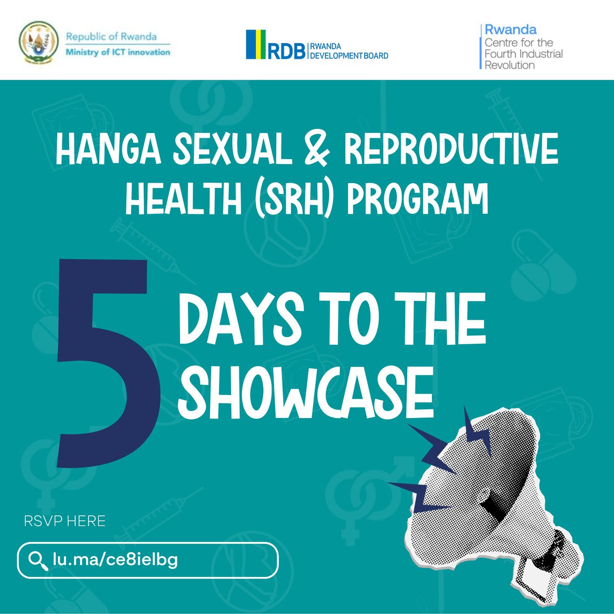 hangapitchfest's tweet photo. 5 days to go!

Join us Dec 6 at Norrsken House, Kigali, for the Hanga SRH Showcase. Secure your spot here: https://t.co/6xRoX9Aqv8

#HangaPitchfest #HangaSRHprogram #SRH #Entrepreneurs #Startups #Innovation #Africa https://t.co/h2PzTmdfAD