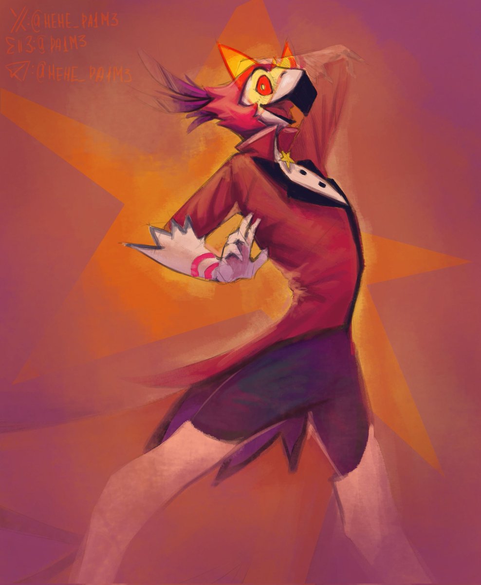 Yes! Cántalo, baby!

[ #HelluvaBoss #vivziepop #VassagoHelluvaBoss #hellaverse ]