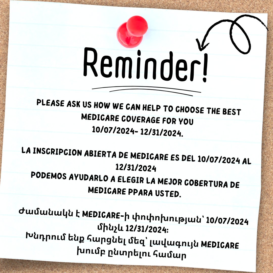 HaigPharmacy's tweet photo. We can help you with choose the best Medicare plan for you. Open enrollment is from 10/07 to 12/31 - ask us how we can help as our expert team can help you find the right Medicare plan for you. #medicare #openenrollment https://t.co/Sfo75g740s