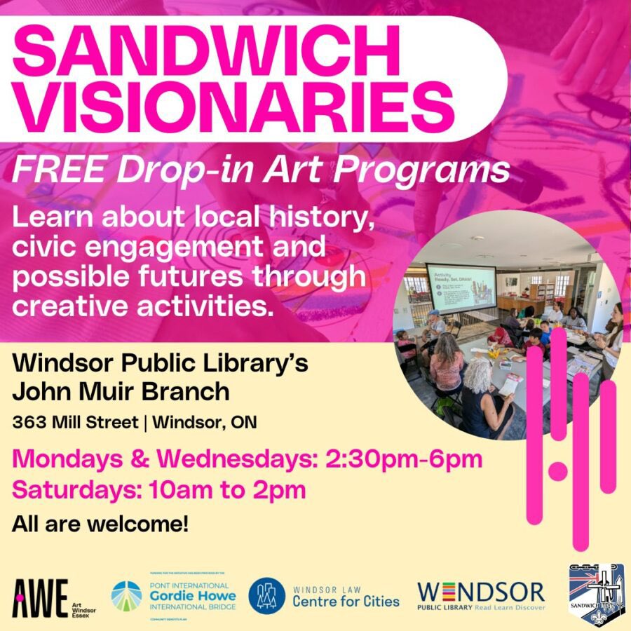 Marc Ngui joins Kristen Siapas on the Dan MacDonald Show to discuss the Sandwich Visionaries Program, an after-school drop-in arts program for school-aged children in Sandwich Town and West Windsor. 

Listen to the full interview here: windsorlawcities.ca/am800-citybuil…