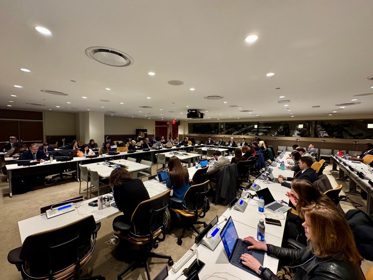 AlMissionUN's tweet photo. Pleased to co-host together with @ROK_Mission @PHMissionNY @KenyaMissionUN  the side-event on Cyber-AI nexus addressing ICT/cyber threats in the face of rapidly evolving AI https://t.co/oOfwpRHPI6