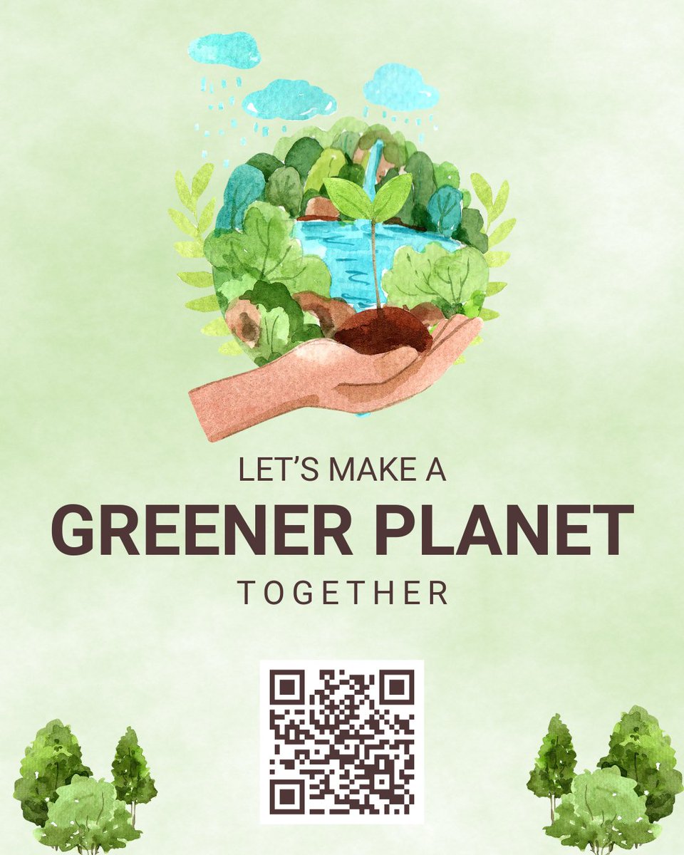 TreeTherium's tweet photo. Together, we can create a greener future! 🌱
Scan the QR code or click this link https://t.co/zPVLzqFhNt  to explore how you can contribute to a more sustainable planet.
Grab your $SEEDZ now: https://t.co/kygbtgxmzY

#TreeTherium #Solana #GreenerEarth #PlantTrees #EcoFriendly https://t.co/QNo7SlK5Mb