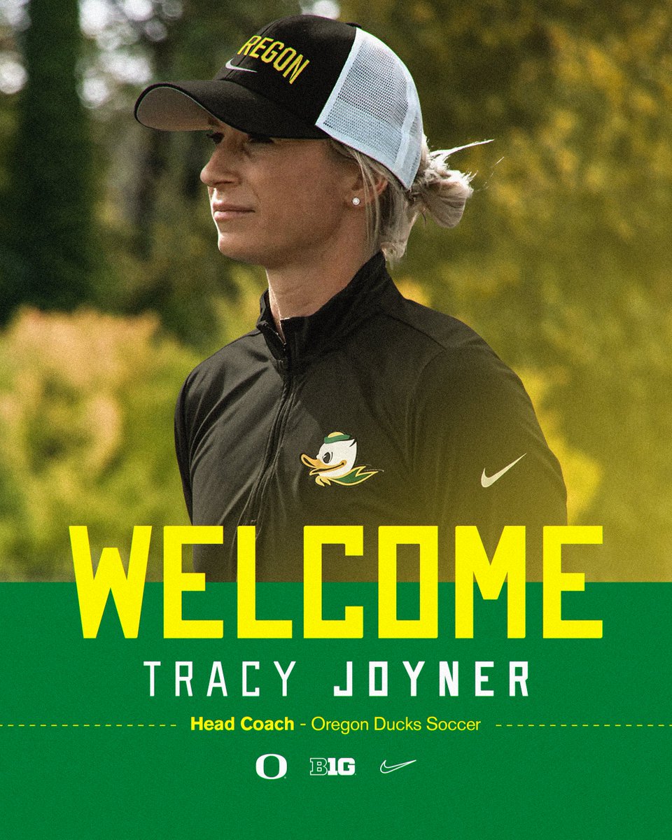 OregonSoccer's tweet photo. Welcome Coach @tracyhamm10!!!

#GoDucks https://t.co/e3UngkpXxo