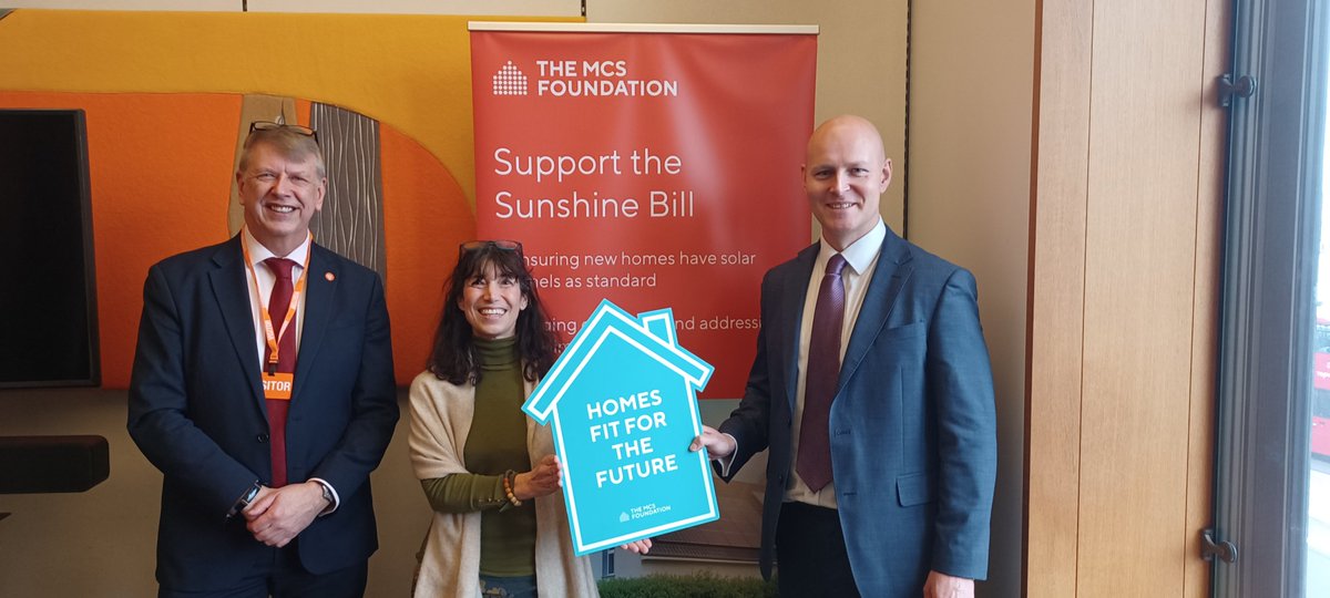 Manuela Perteghella MP ๐ถ (@mp4stratford) on Twitter photo I am proud to support The Sunshine Bill โ๏ธby
<a href="/mpmwilko/">Max Wilkinson MP</a> mandating #solar energy on roofs of all new homes.
#GreenEnergy I am proud to support The Sunshine Bill โ๏ธby
<a href="/mpmwilko/">Max Wilkinson MP</a> mandating #solar energy on roofs of all new homes.
#GreenEnergy