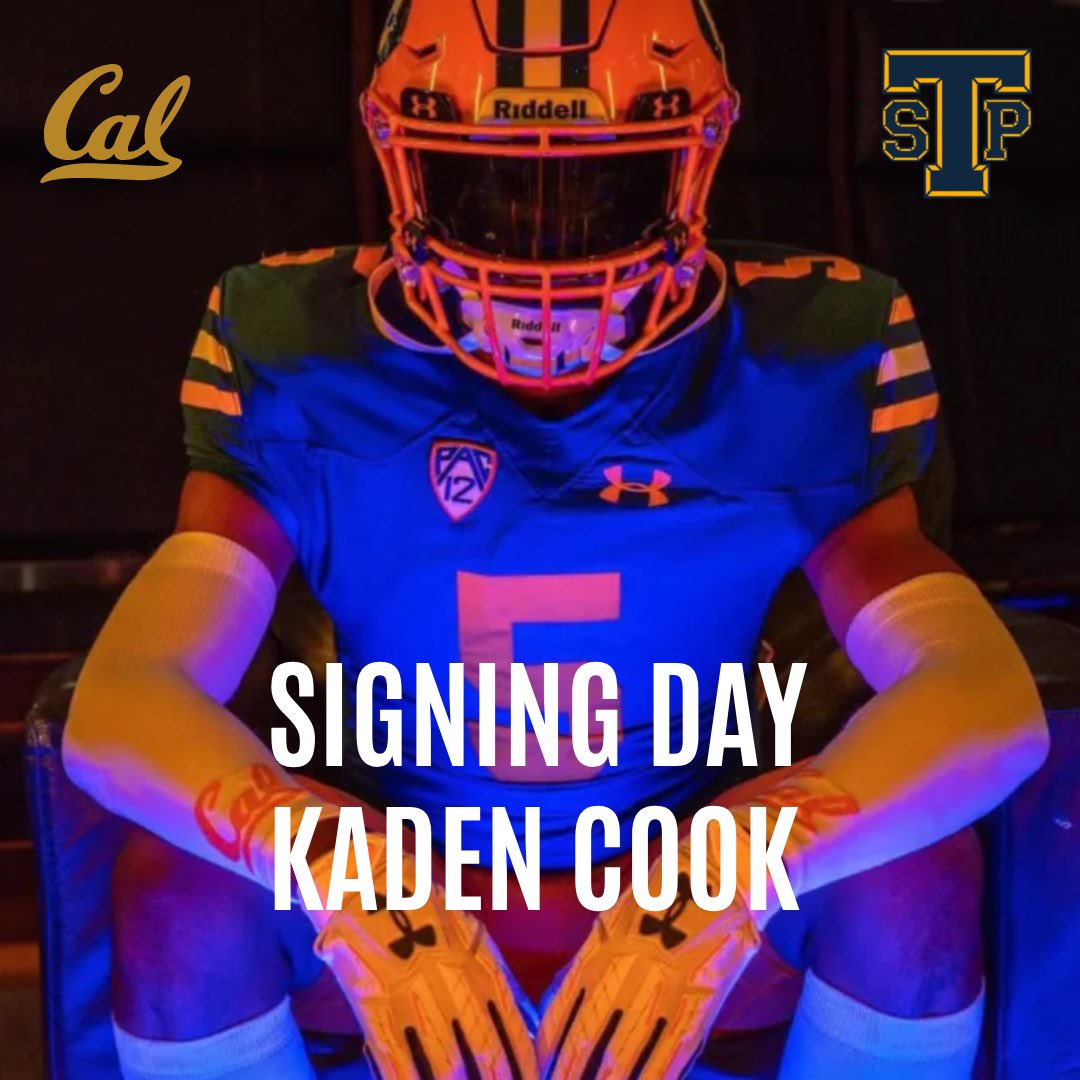 This Wednesday, December 4, at 10:30 AM in the big gym, we’re celebrating Kaden Cook as he signs with Cal Berkeley Football! 🐻🏈💛💙 Let’s pack the gym and show our support for this incredible milestone in Kaden’s journey. See you there, Tiger Nation!

#CalBears #StonyPointPride