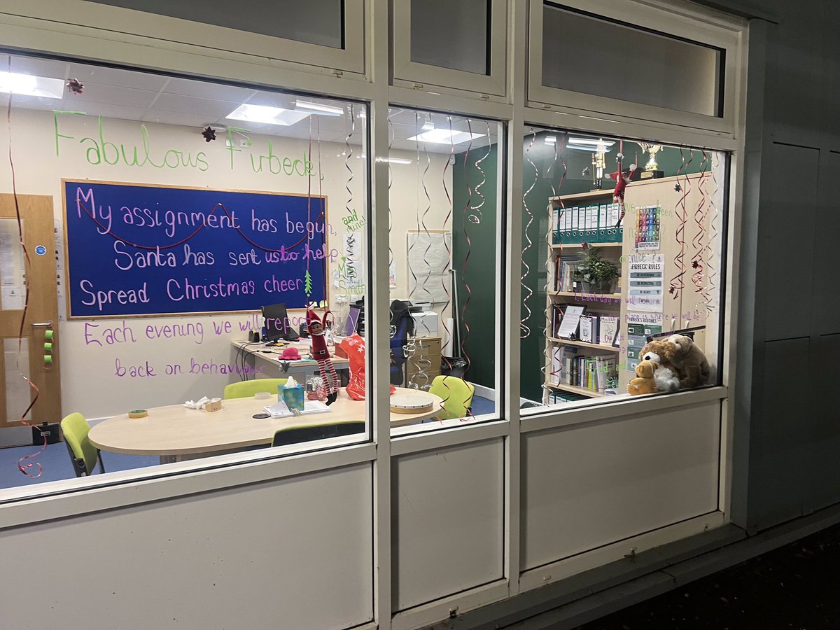 It seems we have some Christmas Elves, what will they get up to over the next 2 weeks… #fabulousfirbeck