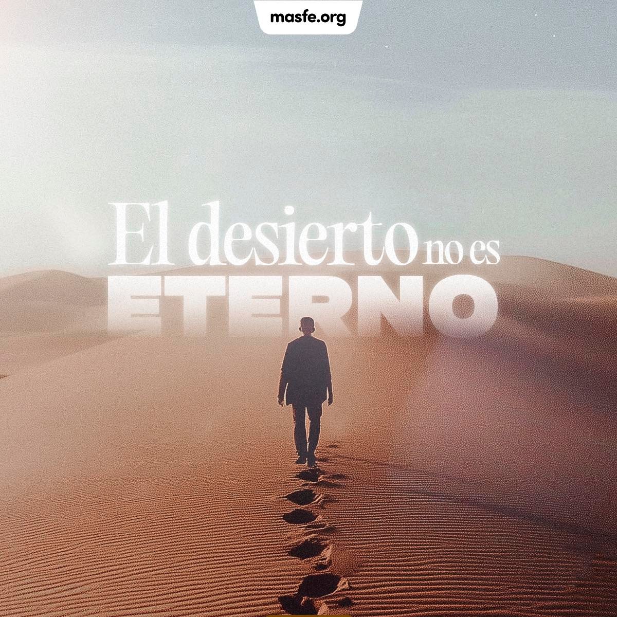 Masfe_org's tweet image. El desierto no es un destino final, es solo un tramo en el viaje. Es en ese lugar de soledad y prueba donde podemos despertar una sed profunda por alcanzar sueños y logros que aún no hemos imaginado.

#persevera #masfe #confiaendios #desafios