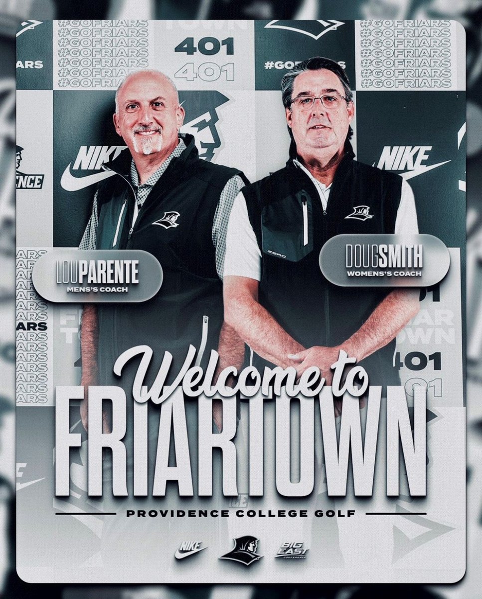 pcfriarsmgolf's tweet image. Join us on Thursday, December 5th, at 12 PM for a special session hosted by Athletic Director Steve Napolillo, introducing our new golf coaches!
Don't miss this opportunity to hear directly from Coach Lou Parente and Coach Doug Smith ’88.
Register today: events.blackthorn.io/en/3iofXW6/g/B…