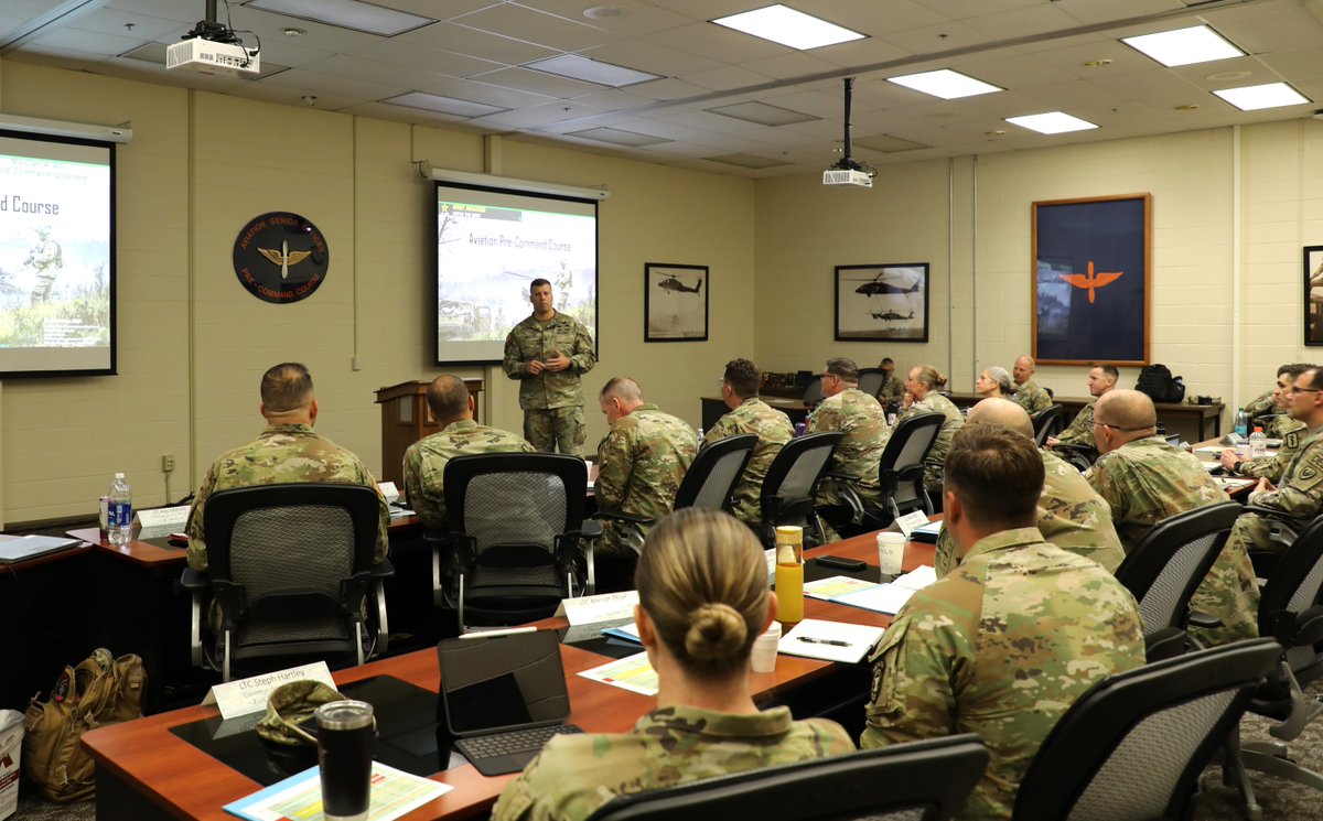 I’m excited for the future of our branch each time I meet with rising leaders in AvPCC to talk #ArmyLeadership, #transformationincontact, and other key topics as they prepare to command our most lethal formations.