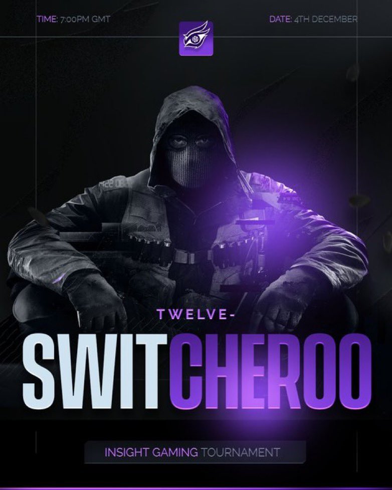 🚨2v2 Switch🚨

🎡 Previous Rank 12s or below!
📅 Wed 4th Dec
⏰ 7PM GMT Wheel
🎮 Best Of 3
💲 £15 per person 
🚫 NO REFUNDS
🤫 Admin Discretion 

❗️COMMENT FOR FORM ❗️