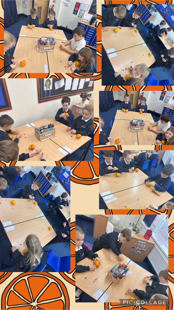 Year 3 had so much fun making their Christingles this morning! 🍊🕯️ <a href="/BarntonMissR/">Miss Rutter</a> <a href="/BarntonMissHL/">Miss Lagar</a>