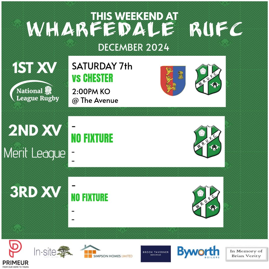 wharfedalerufc's tweet photo. Chester vs. Wharfedale: celebrating Northern rugby at its best! ๐๐ฅ
UTD! ๐
#GreenMachine #WharfedaleRUFC #ChesterRUFC https://t.co/RCk3Obyiha