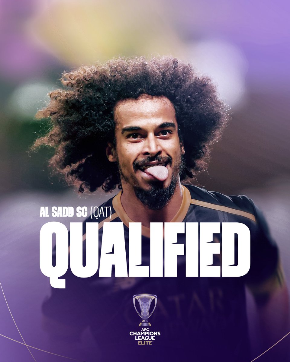 theAFCCL_ar's tweet image. تهانينا 🤩🇶🇦

@AlsaddSC في ثمن نهائي #دوري_أبطال_آسيا_النخبة 🏆