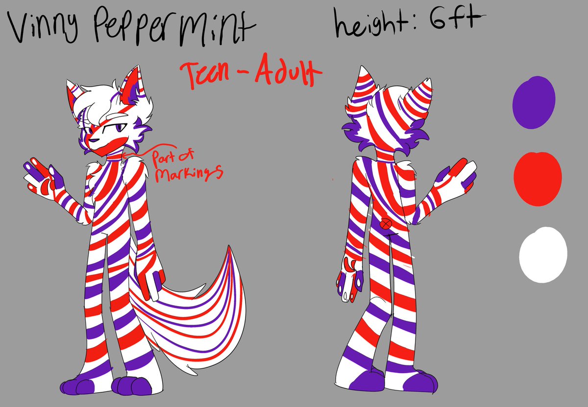 vinny_pep's tweet photo. @RealGhostWulf My lad vinny peppermint. 
Artist is @voidselox https://t.co/qVEU42DVF4