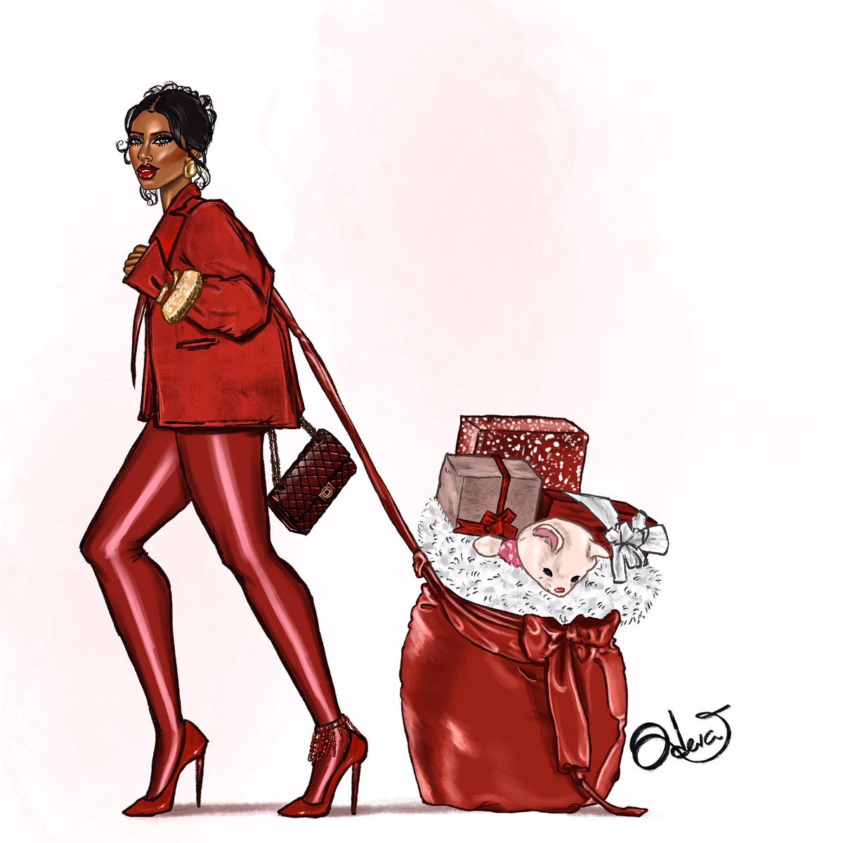 oderatheartist's tweet photo. Dear Santa,…
Compliments of the Season my dearests. I hope you have a swell time.
#December #DearSanta #festive #redeverything #Christmascountdown #2024goals #art #fashion #fashionillustration #fashionblogger #style #inspiration #gifts #merry #season #procreate https://t.co/9iaw2EzVzO