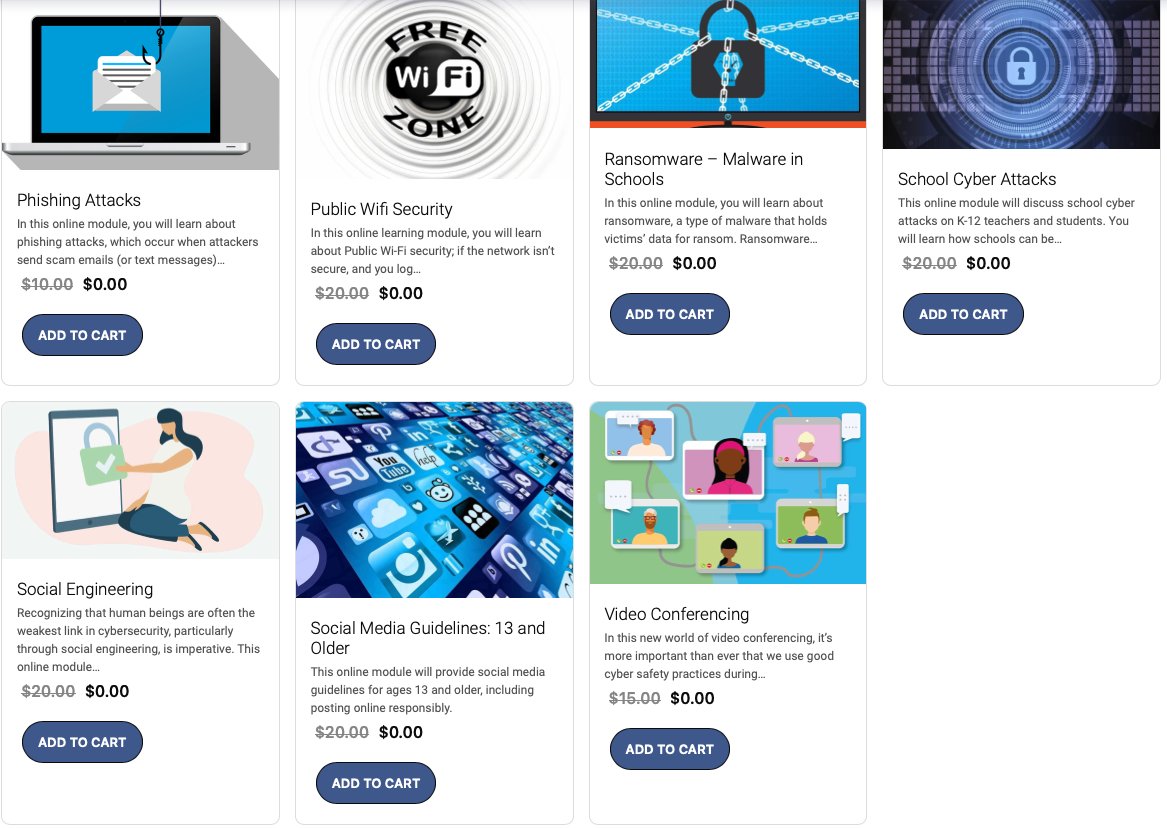 Science Safety is focused on 'Securing Our Schools' and is offering 12 #free online modules for Cyber Monday. Protect students and schools from online threats with these FREE modules!  
#K12 #CyberSecurity #HolidayGifts #CyberMonday

learn.sciencesafety.com/cyber-safety-c…