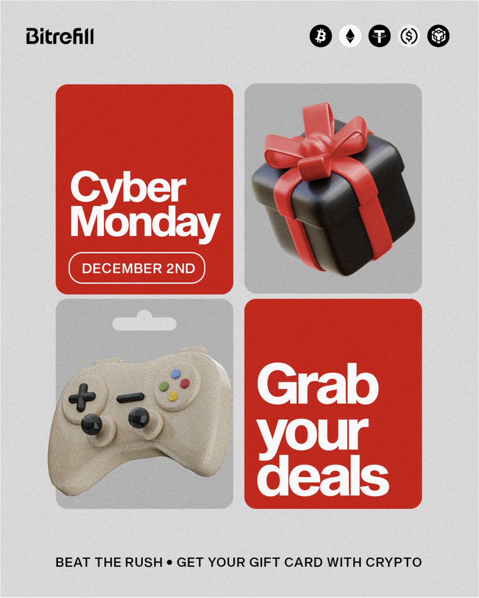 Bitrefill on X Here s a list of things you can buy on Bitrefill with gift cards during Cyber Monday New PS5 or Xbox console Gaming laptops and accessories Smartphones