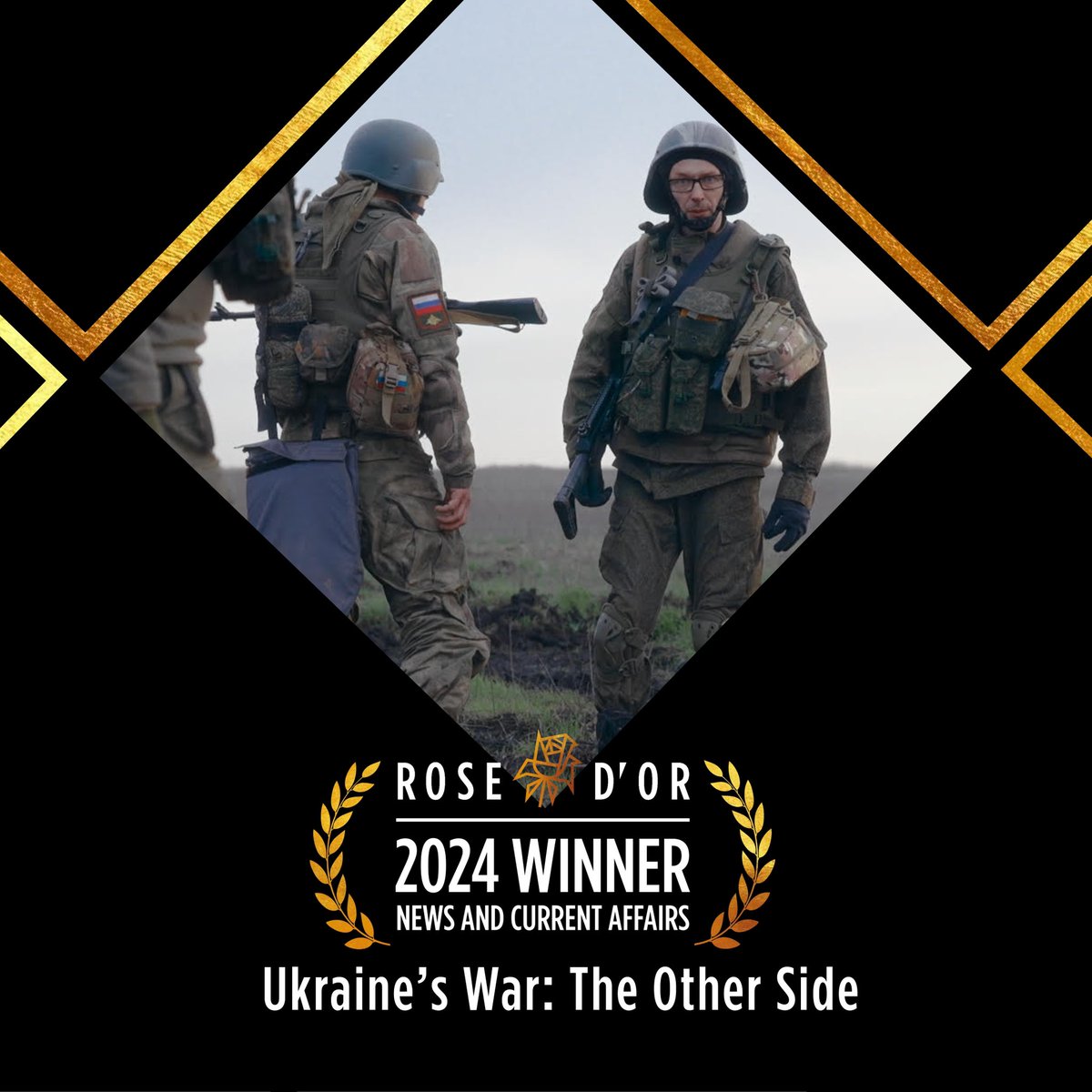 Congratulations to Ukraine’s War: The Other Side, Winner of the Rose d’Or Award for News and Current Affairs
#RosedOrAwards #Rosedor #awards #ukraineswar