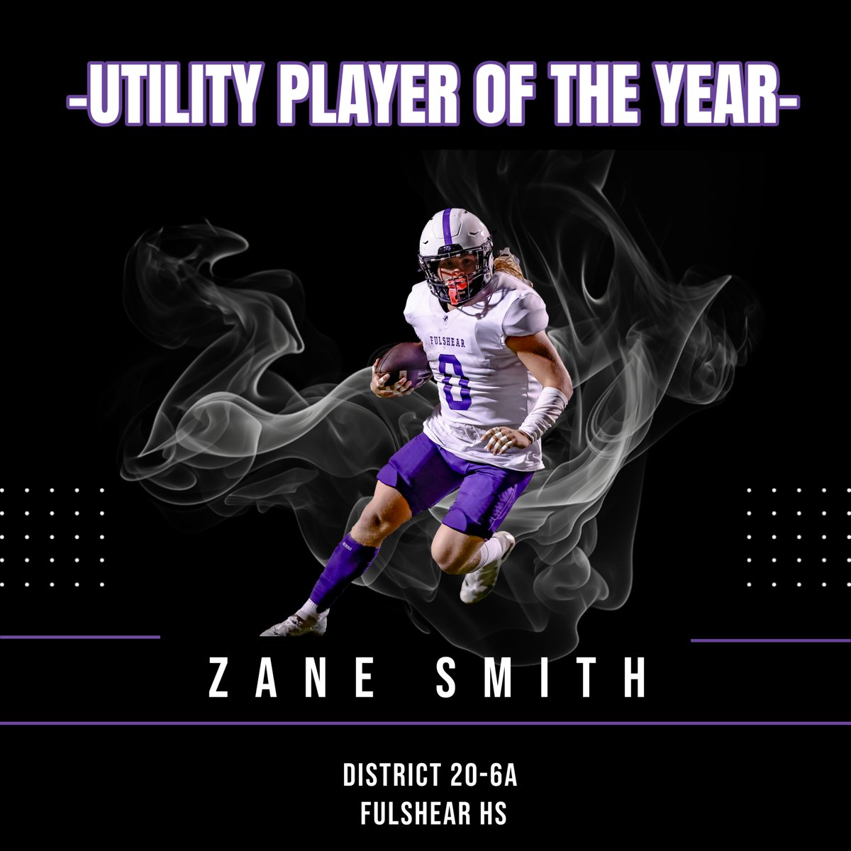 District 20-6a
Utility Player of the Year
<a href="/oneandonly_zane/">Zane “Goldilocks” Smith</a> 
#DGenerationF
