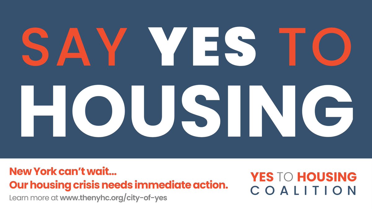 This week, many of our <a href="/NYCCouncil/">New York City Council</a> members will say #YesToHousing when they vote for City of Yes! Thank you to all the pro-housing leaders like <a href="/MTorresSpringer/">Maria TorresSpringer</a>, <a href="/DanGarodnick/">Dan Garodnick</a>, and <a href="/NYCSpeakerAdams/">Adrienne Adams</a> for putting NYC in position to tackle our housing crisis! Vote YES!📷📷