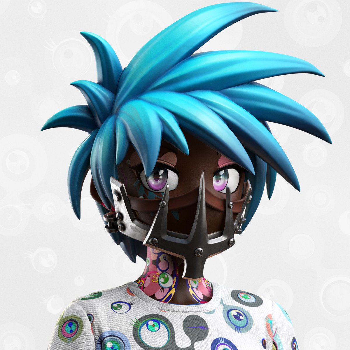 Has been a great ride with <a href="/RTFKT/">RTFKT</a> community and I am still super proud of my <a href="/takashipom/">takashi murakami</a> DNA #CloneX! It would be amazing if <a href="/takashipom/">takashi murakami</a> could make one print with signature of each DNA holder… just and idea!!! Still amazing art and so are the Animus!!! Big hug to all!!!