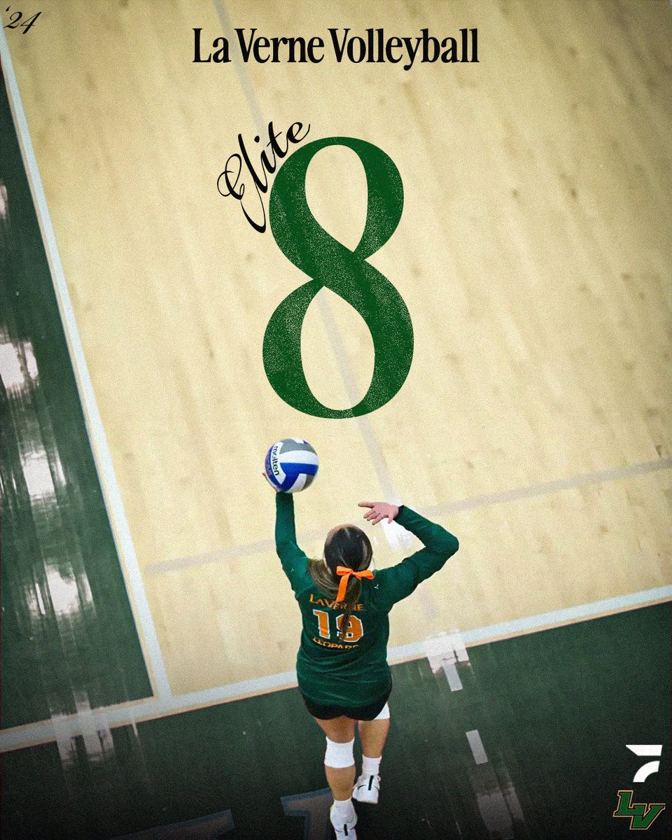 FloCollegeVB's tweet image. The Leopards are making HISTORY 🔥

La Verne won their first SCIAC conference tournament in program history. Now, they are advancing to the Elite 8 for the first time since ‘08. Do they have what it takes to end Juniata’s 94 game win streak on Wed? 🏆👀

#SCIACVB | @theSCIAC