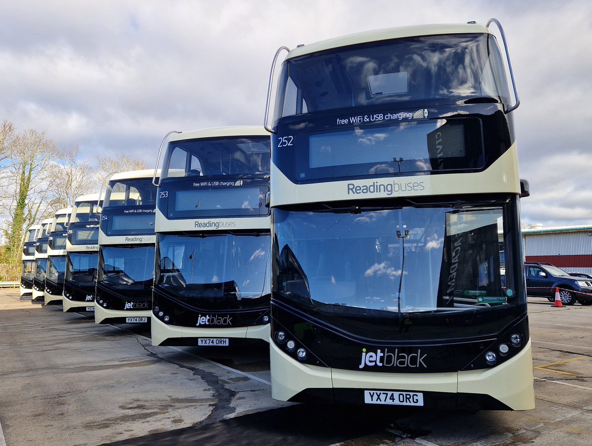 It's new bus day on jet black, and really great to see the upgraded fleet on the road after arranging some publicity photos last week!