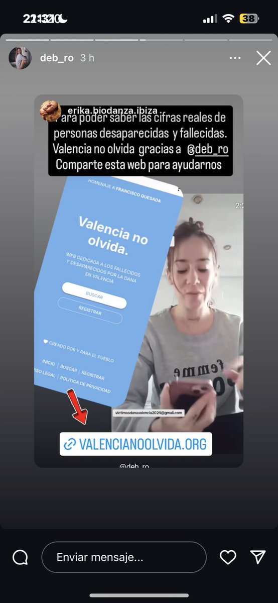 ⚠️🚨MÁXIMA DIFUSION 🚨⚠️

Ya ha salido la WEB de los desapercidos en Valencia…

COMPARTIR PORFAVOR !!!!

#MAGA #Justintrudeau #Joebiden #Elpsoe