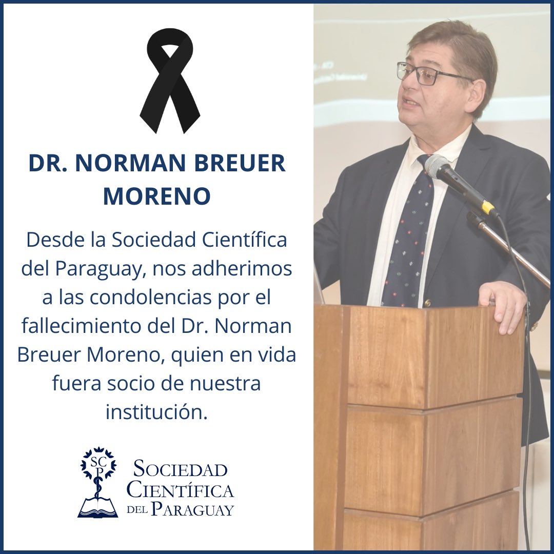 Lamentamos profundamente el fallecimiento del Dr. Norman Breuer Moreno, destacado ecólogo y referente en adaptación climática para la producción sostenible. Desde el año 2022, ingresó como socio de la SCP, dejando su legado a la ciencia.