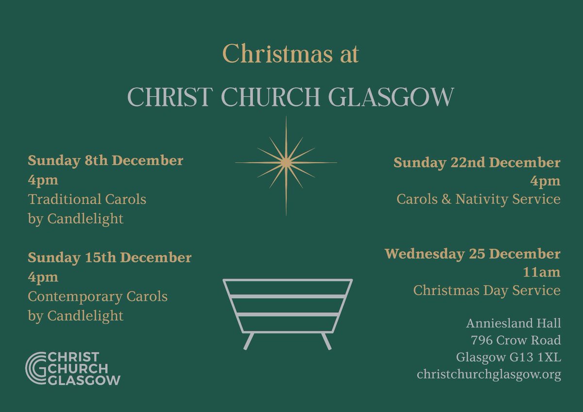 You are warmly invited to join us for our Christmas services!