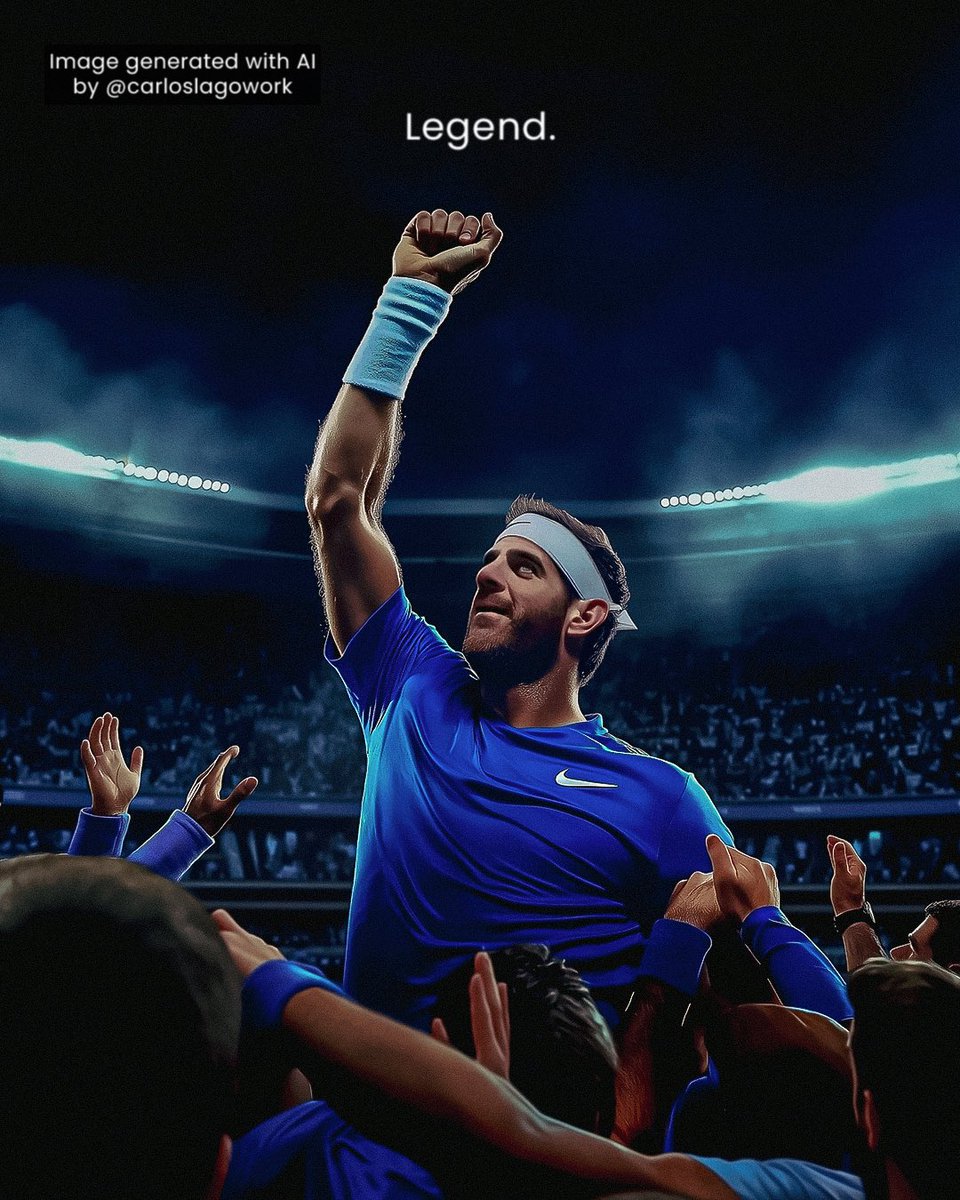 carloslagowork's tweet photo. What could have been, if not for those cursed injuries… 💔

Thanks, Legend. 🇦🇷

#DelPotro #DelPo https://t.co/PQfvFhxRxd